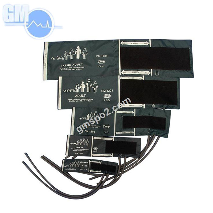 manșetă de presiune sanguină cu gaz