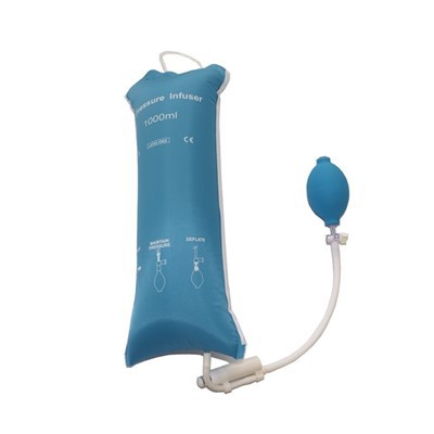 Pungă de perfuzie sub presiune, cu afișare a presiunii