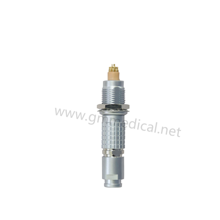Conector metalic circular din oțel inoxidabil FGG 1B cu 14 pini cu soclu