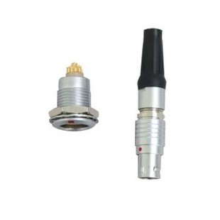 FGG EGG Seria 1B Seria 308 Push-Pull Metal Straight Plug / Conector cu soclu fix
