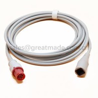 Cablu adaptor compatibil Hellige-Appott Pai, rotunde 10PIN > Appott-6pini