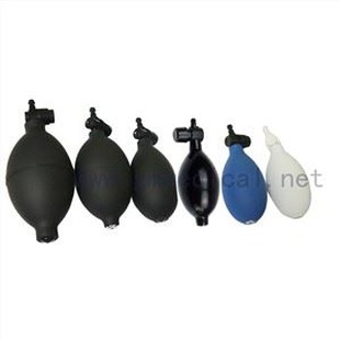 Sfigmomanometru manual Latex / Pvc Ball Bulb gonflabil cu aer cu supapă de plastic Utilizare pentru manșetă de tensiune arterială.