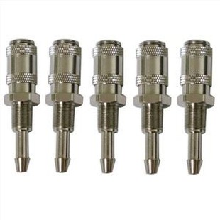 Nibp Cuff Femeie Baionetă Socket Conector Tensiune arterială Cuff Air Furtun Conector Metal Connector 5pcs/pack