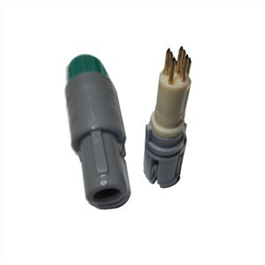 Conector din plastic 1P 1Keying PAG1-10pin 14pin Push-Pull Circular Straight Plug With Nut Back