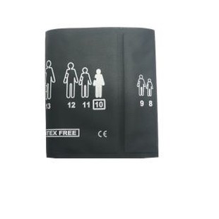 Small Adult # 10 un singur tub Nibp manșetă, 20-27 brațul Circumferință, Fără Gasbag