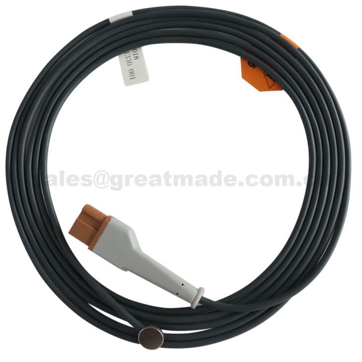 Sondă de temperatură a suprafeței pielii compatibile cu Spacelab, Spacelab 10PIN-> 12mm Disc